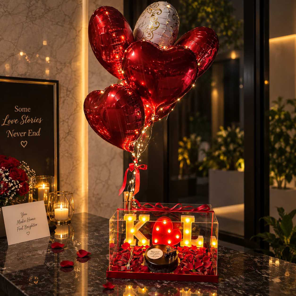 Forever Yours – Luxury Love Celebration Hamper - view 1