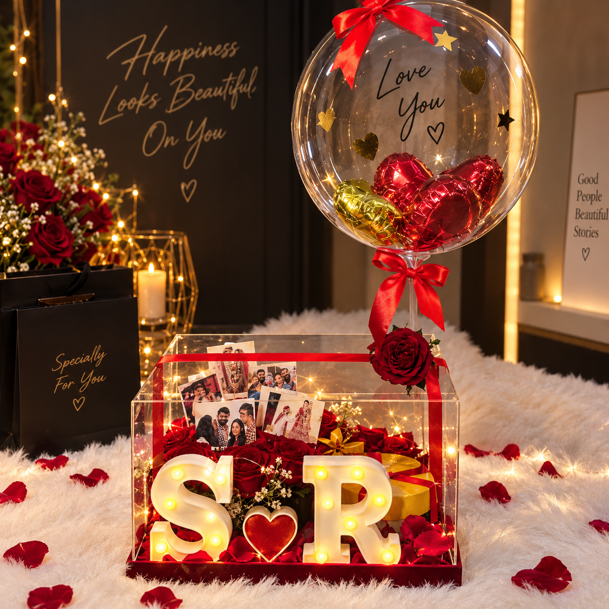 ❤️ Signature Love Story – Personalized Rose & Memory Box - view 1