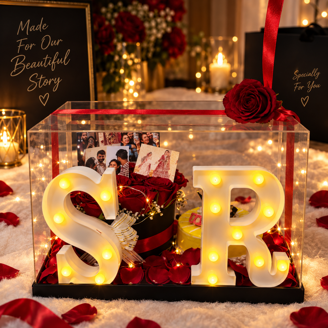 ❤️ Signature Love Story – Personalized Rose & Memory Box - view 2