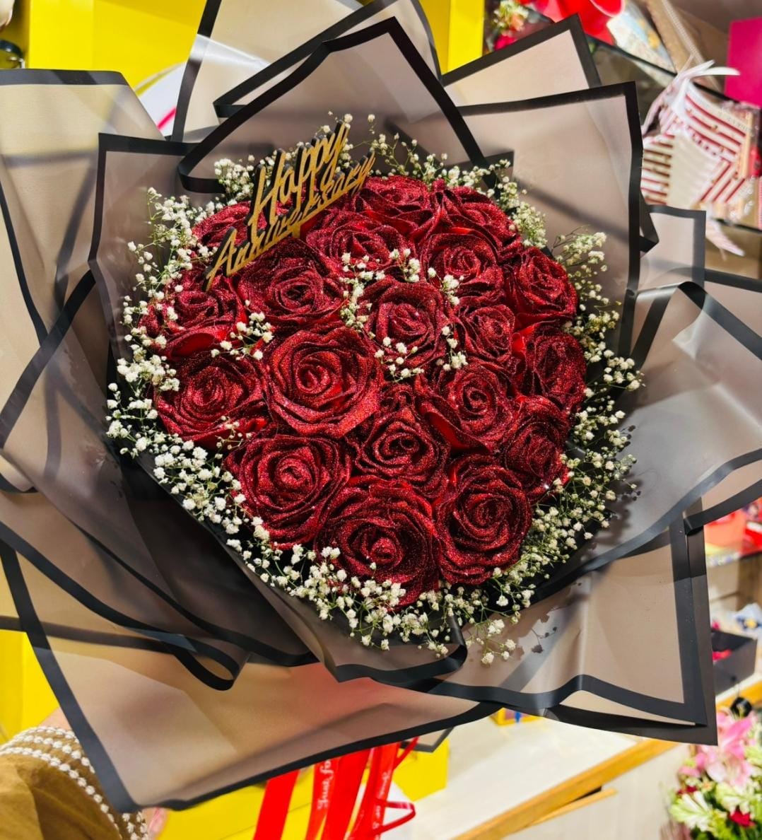 🌹 Crimson Romance Bouquet - view 2
