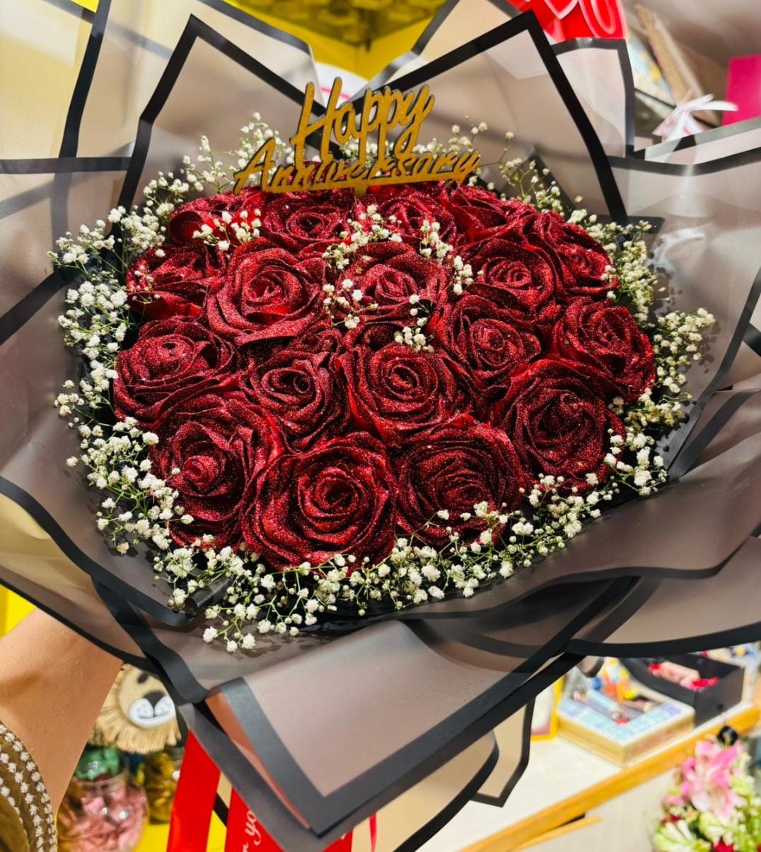 🌹 Crimson Romance Bouquet - view 3