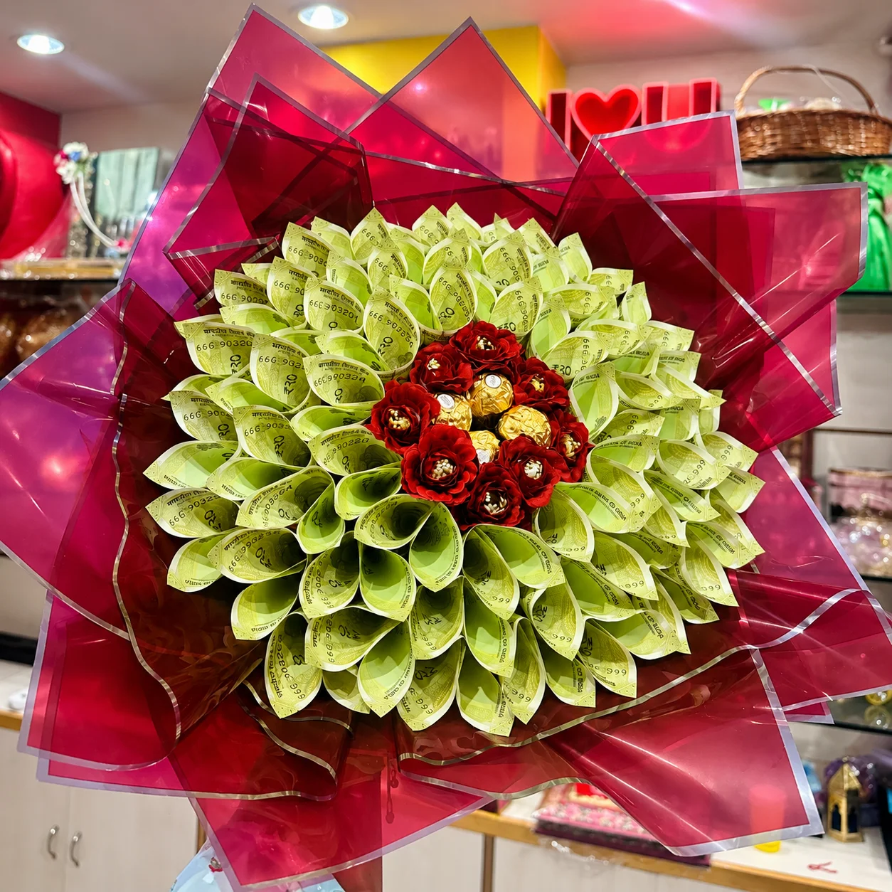 Royal Money Rose Bouquet - view 1