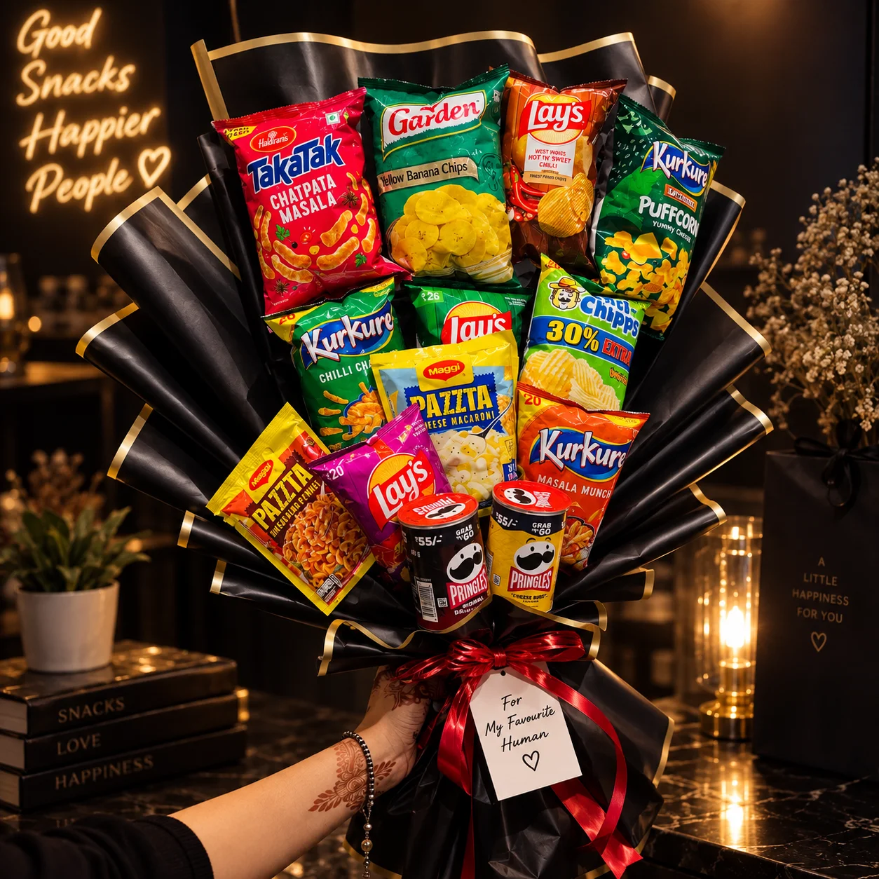 Ultimate Snack Attack Bouquet 🍿💝 - view 1