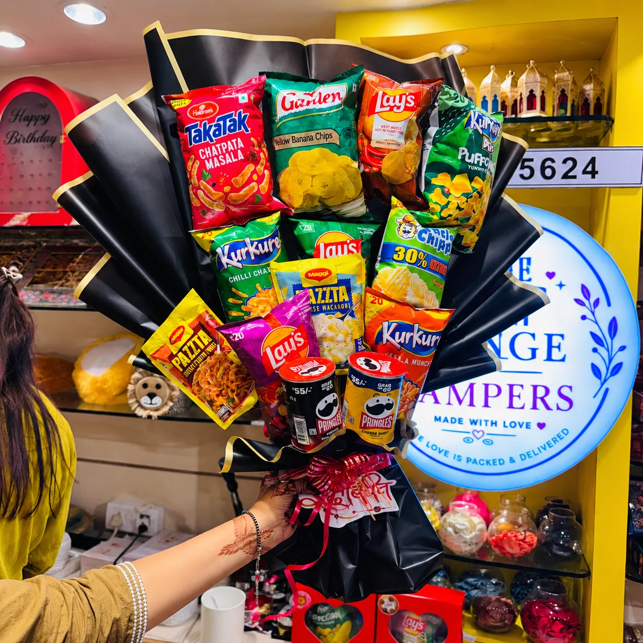 Ultimate Snack Attack Bouquet 🍿💝 - view 2